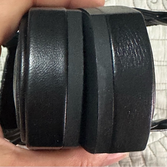 NEW Intentionally Blank Daff Black Leather Slingback Flats Sz 37 EU 6.5-7 US - Picture 8 of 12